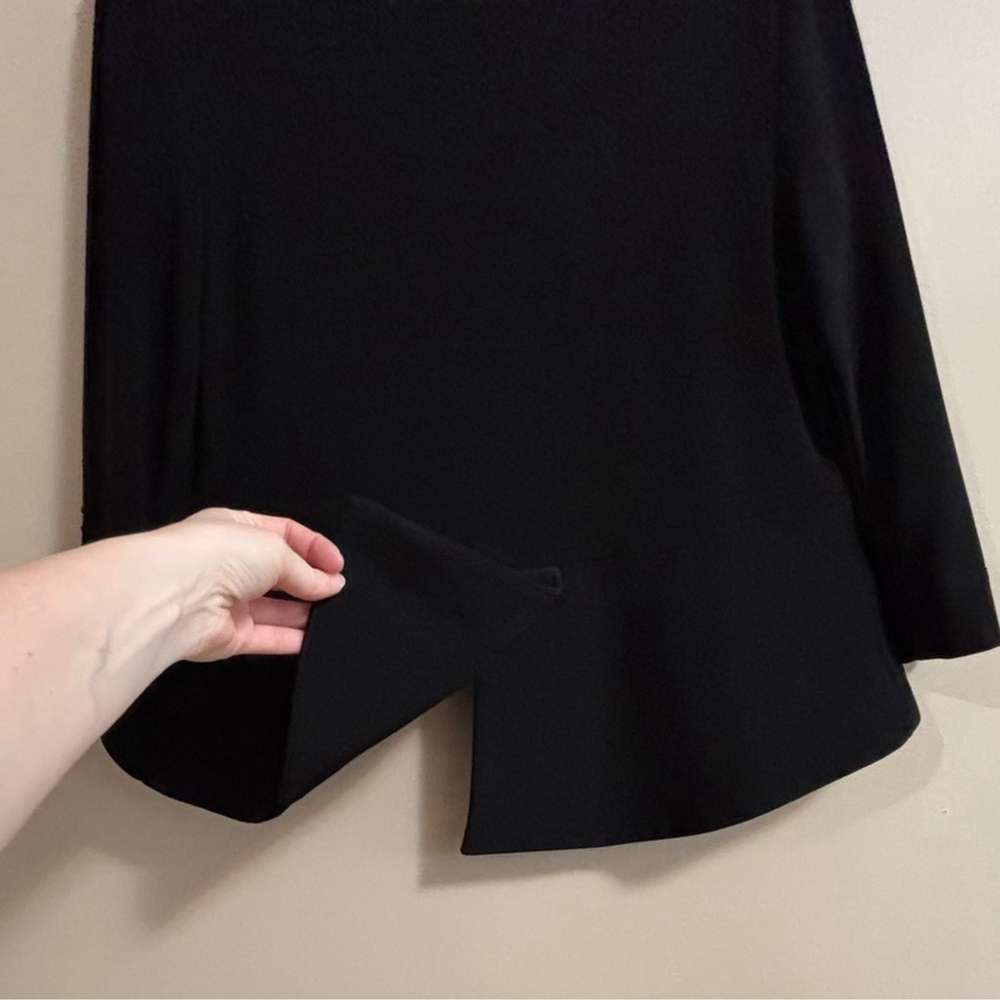 Joseph Ribkoff Canada Sz 6 Tuxedo Bolero Blazer Black - Picture 8 of 16
